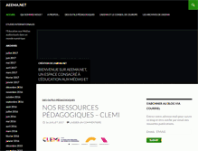 Tablet Screenshot of aeema.net